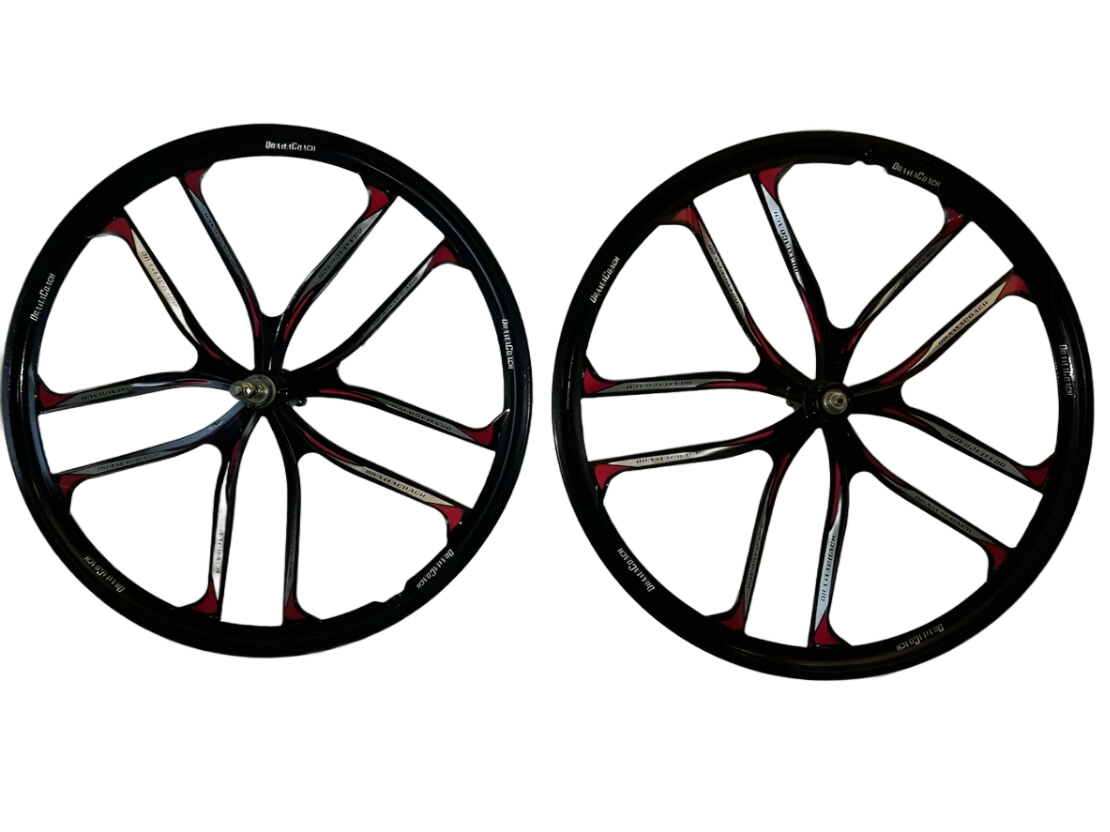 26 Inch Heavy Duty 10 Spoke Star Motorized Bike Disc Brake Mag Rims Se GoMax Industries