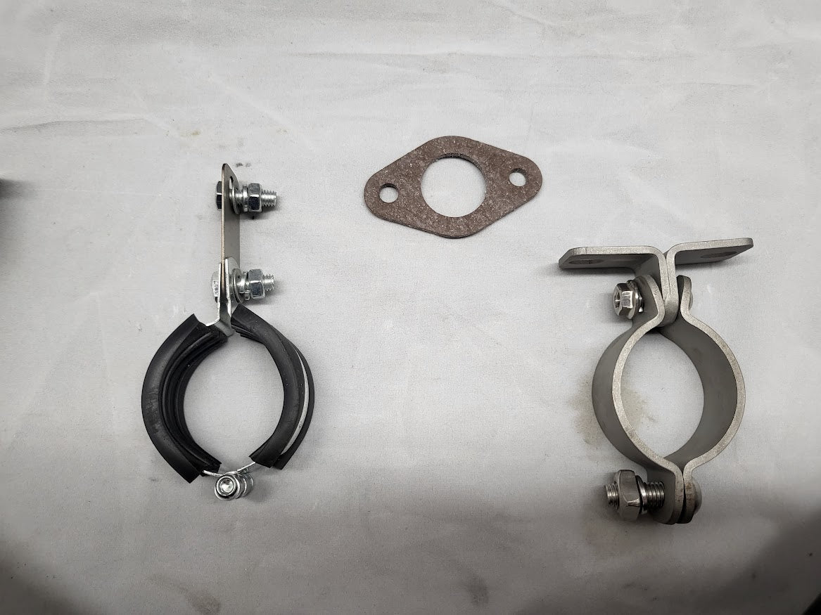 Minarelli MZ65 Expansion Pipe With Manifold For 80cc Minarelli Bicycle Engine Kit