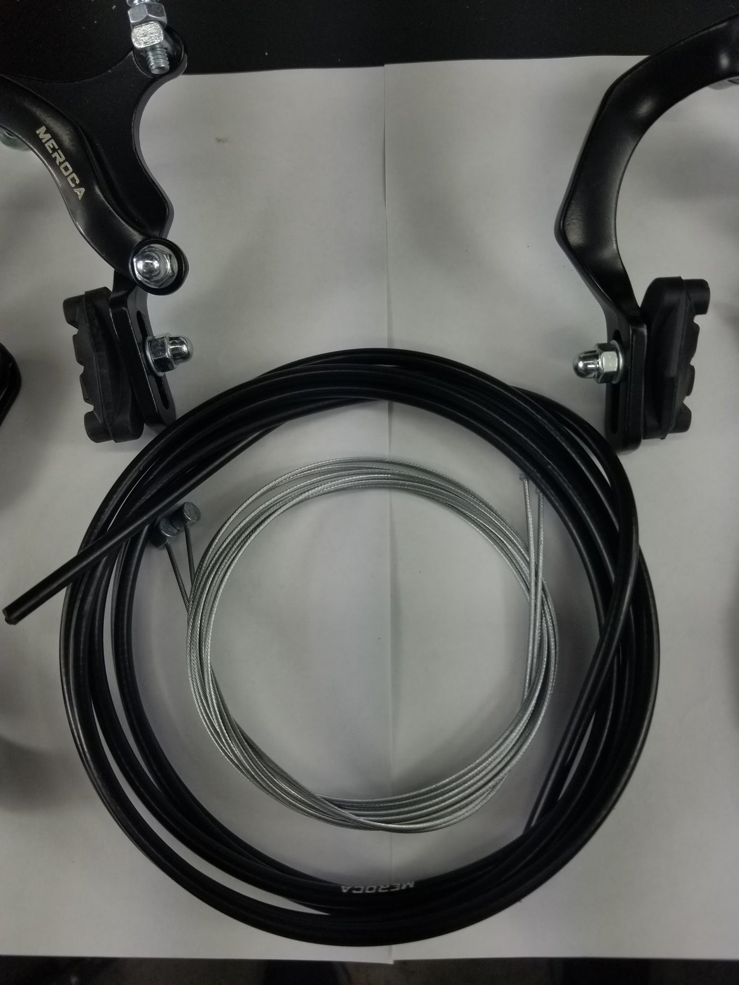 Bike Caliper Brake Set Long Reach Arm 55-73mm Nutted Front & Rear