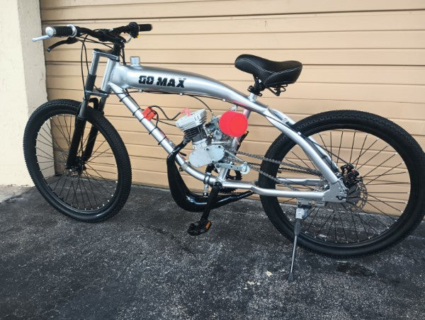 80cc Minarelli Style 6Hp+ Bicycle Motor Kit with MZ 65 Belly Pipe