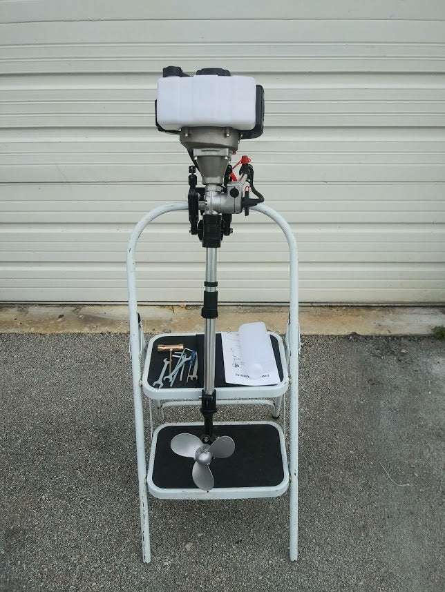 52cc 3.5Hp 2 Stroke Gas Outboard Motor Jon Boat, Zodiac, Dingy