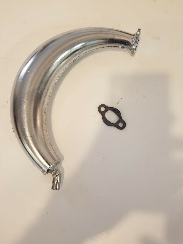 80CC Banana Expansion Chamber Exhaust with Gasket