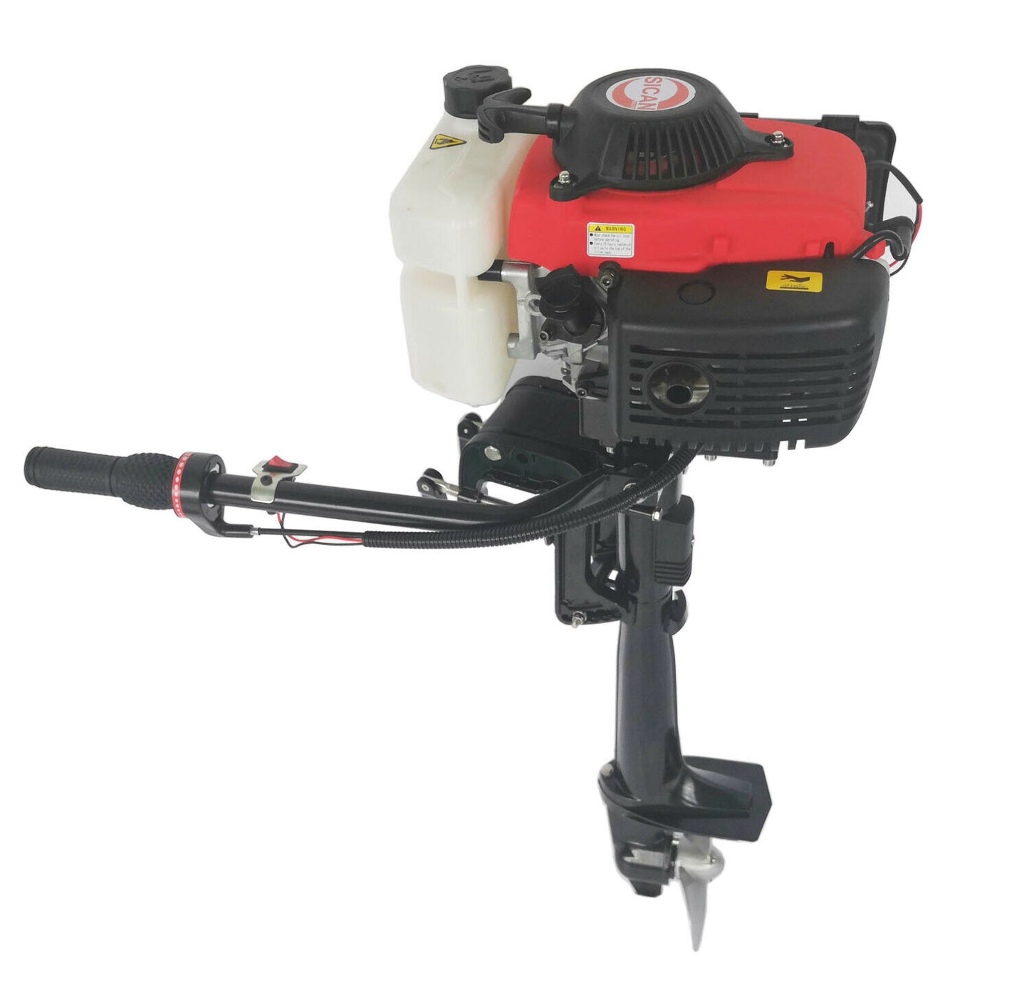 52cc 4Hp 4 stroke Heavy Duty Outboard Motor Air Cooled USA Seller