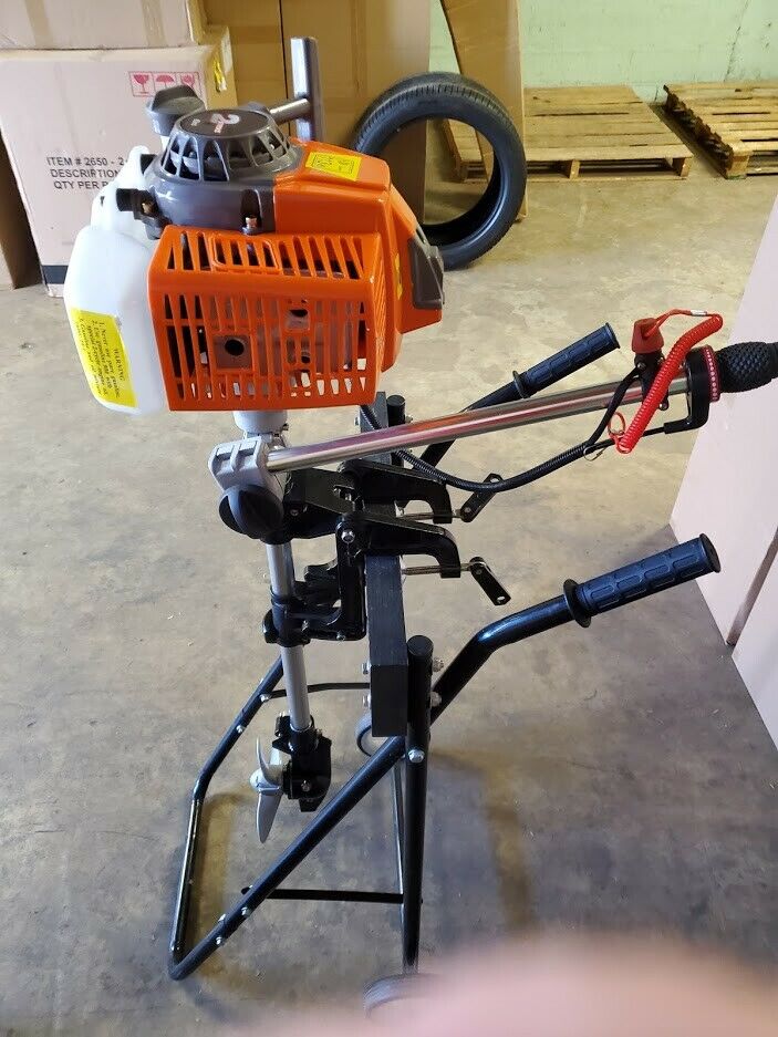 63cc 4Hp 2 Stroke Gas Outboard Motor for Jon Boat, Zodiac, Dingy