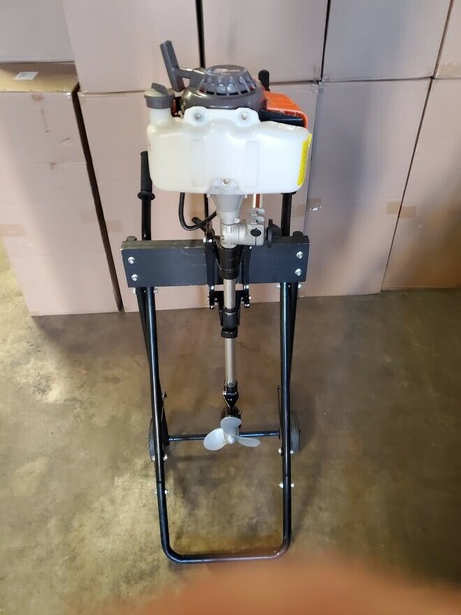 63cc 4Hp 2 Stroke Gas Outboard Motor for Jon Boat, Zodiac, Dingy