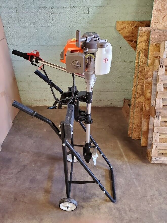63cc 4Hp 2 Stroke Gas Outboard Motor for Jon Boat, Zodiac, Dingy