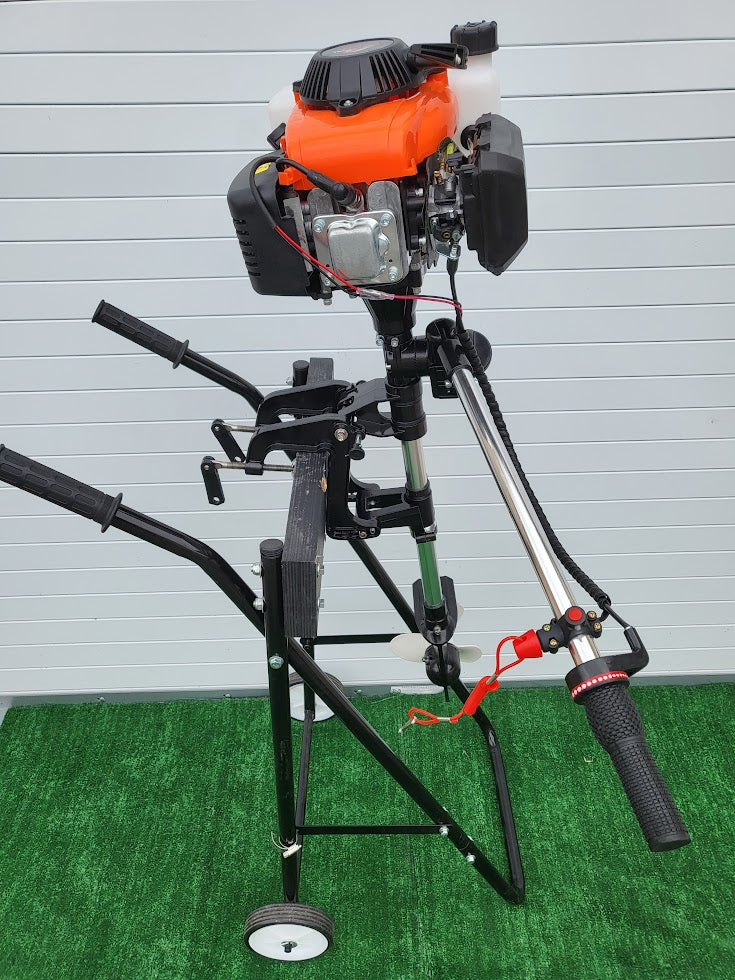 52cc 4Hp 4 stroke Lightweight Outboard Motor Air Cooled USA Seller