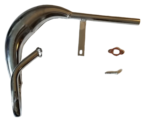 80CC - 100cc MZ65 Style Clone Pipe Exhaust with Expansion Chamber