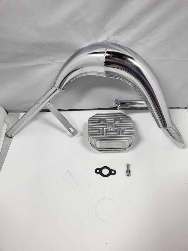 80CC Performance Expansion Chamber Pipe and CNC Proline Head