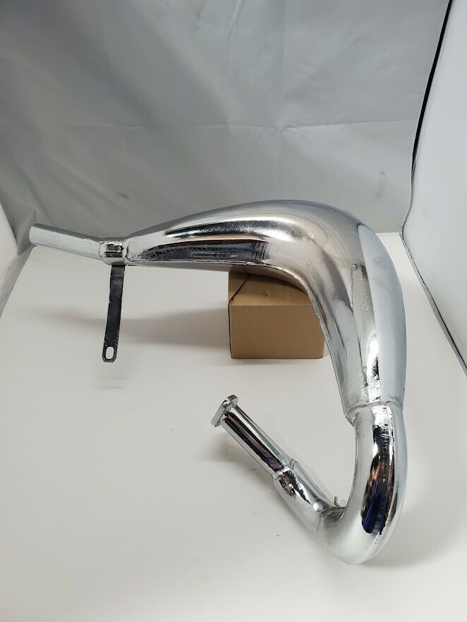 Chrome MZ65 Pipe for 80cc 100cc Motorized Bicycles Tested 18% HP Boost