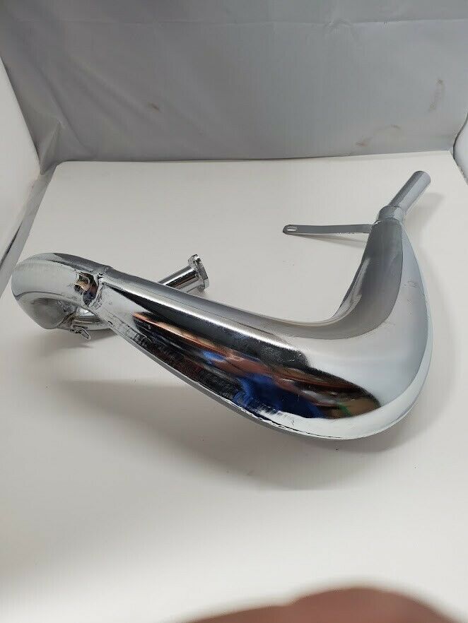 Chrome MZ65 Pipe for 80cc 100cc Motorized Bicycles Tested 18% HP Boost