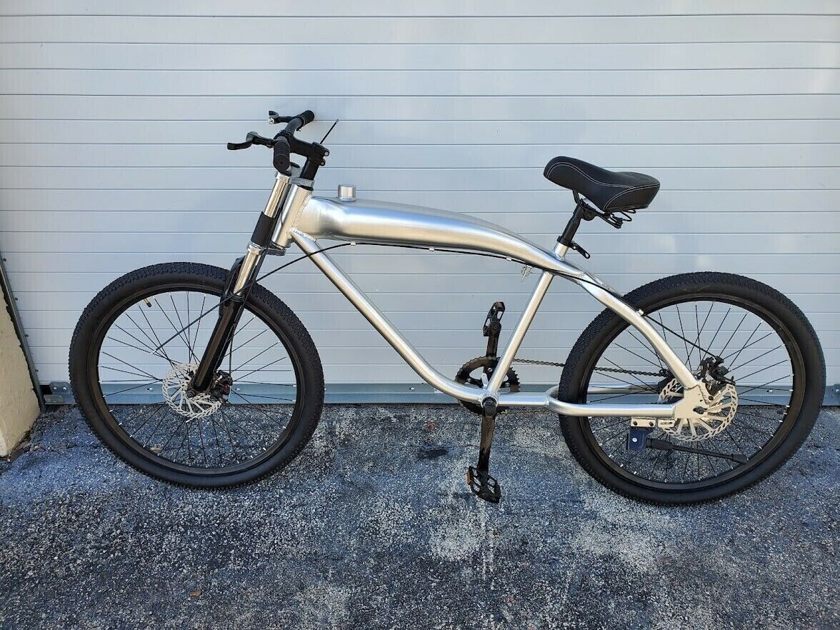 Felt Faker 26 Inch Motor-Ready Motorized Roller Bicycle 12 Gauge Spoke 3.4L Gas Frame