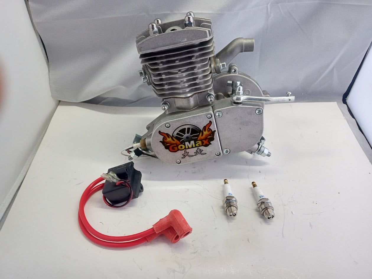 LD100+ 100cc Dual Spark Bicycle Engine Only with Dual CDI and 2 Spark Plugs