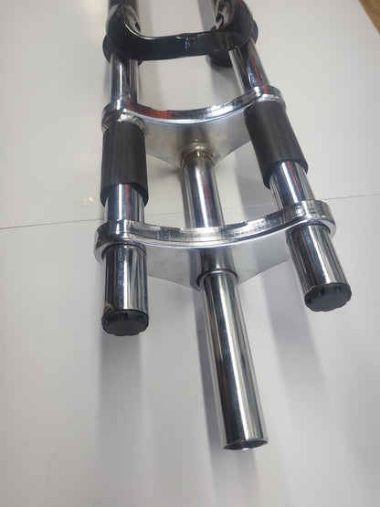 Gas Tank Frame Bicycle Fork 26" Triple Tree Suspension Gas Motorized Bicycle