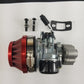 Red Racing Carburetor & 32/40mm Reed Valve - 80cc 100cc for Motorized Bike Engine