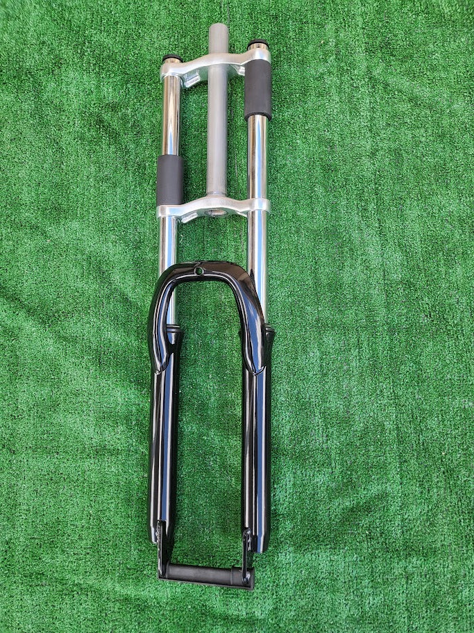 Gas Tank Frame Bicycle Fork 26" Triple Tree Suspension Gas Motorized Bicycle