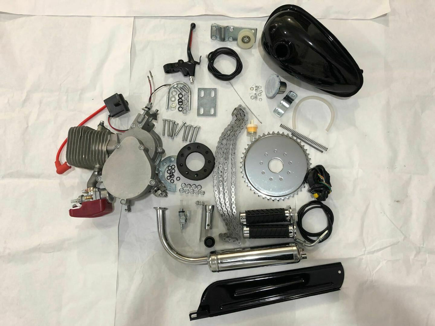 YD100 New Complete 100CC Bicycle Engine Kit Upgrade GoMax