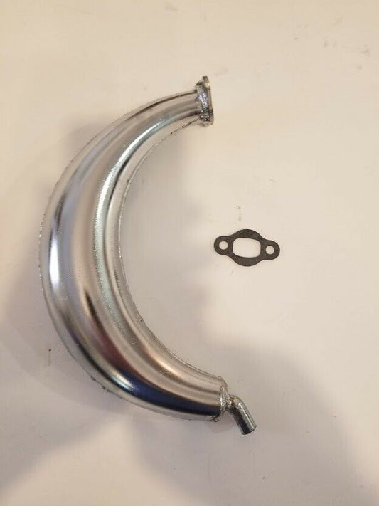 80CC Banana Expansion Chamber Exhaust with Gasket