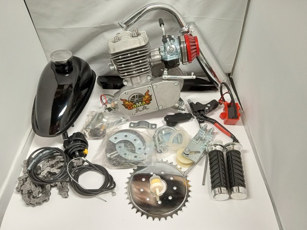 80CC RSE Reed Valve Engine Kit with RongTong Carburetor and Window Piston